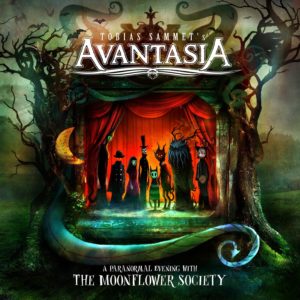 pochette de l'album d'Avantasia - "A Paranormal Evening With the Moonflower Society" 